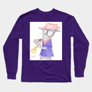 Miles Davis the Picasso of Jazz Long Sleeve T-Shirt
